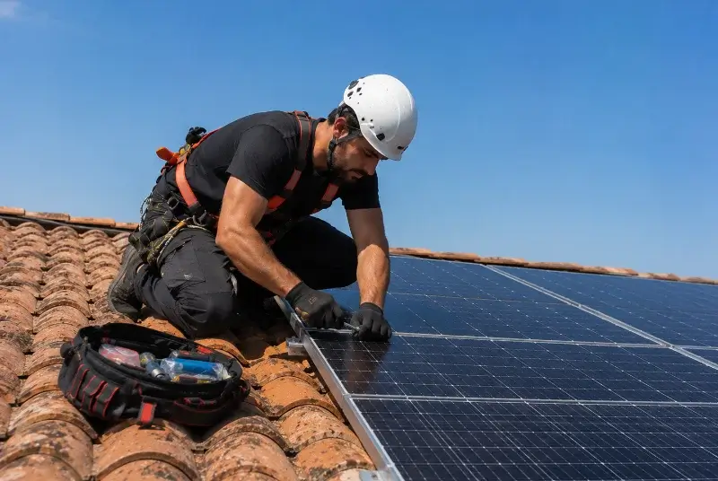 Maintenance et monitoring de panneaux solaires à Montboucher-sur-Jabron