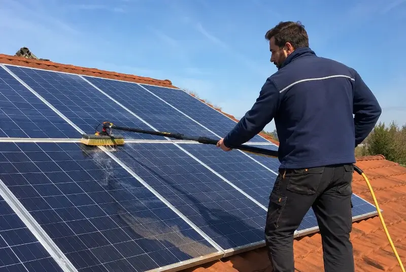 Nettoyage et entretien de panneaux solaires à Montboucher-sur-Jabron